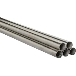 Edelstahlrohr mit DVGW Zulassung 54 x 1,5 mm 5 Rohre a ́6m im Bund