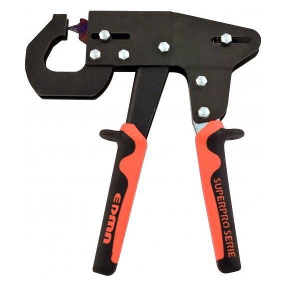 Edma Profile joining pliers, single-handed, ratchet 300mm (300 mm) (066855)