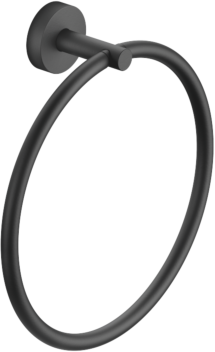 Dornbracht Meta Handtuchring 83200979-33 rund, 185 mm, schwarz matt
