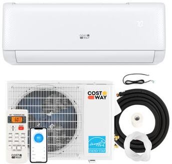 Costway Airtural Series 24000 BTU 21 SEER2 Mini Split Heat Pump Energy Star Certified WiFi Enabled