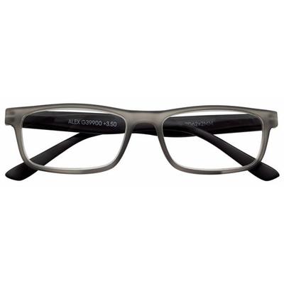 Lesebrille ALEX, anthrazit, +2.00 dpt