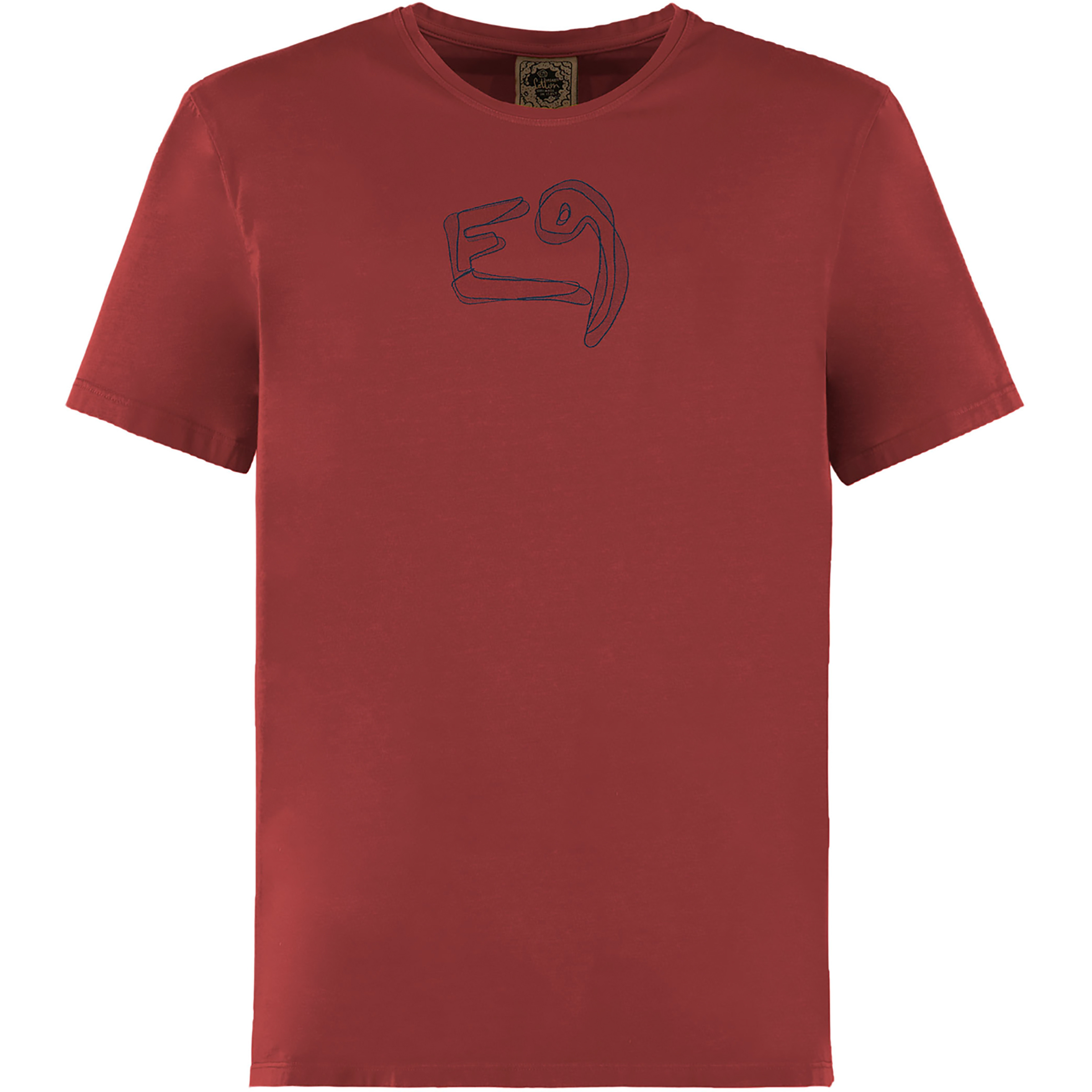 E9 Skill Herren T-Shirts rot Größe M Sportklettern | Alpinklettern | Bouldern Widerstandsfähig