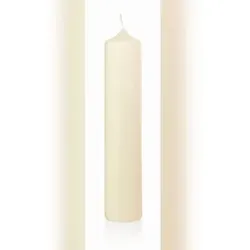 Kopschitz Kerzen Kerzen Altarkerzen Elfenbein, 800 x 50 mm, 2 Stück