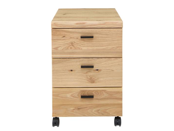 Rollcontainer Maguna 45 x 65 x 55cm Braun/Esche Dekor