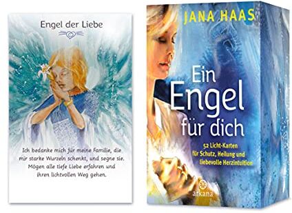 Jana Haas - Ein Engel für dich: 52 Licht-Karten für Schutz, Heilung und liebevolle Herzintuition - Preis vom 30.09.2026 22:30:23 h