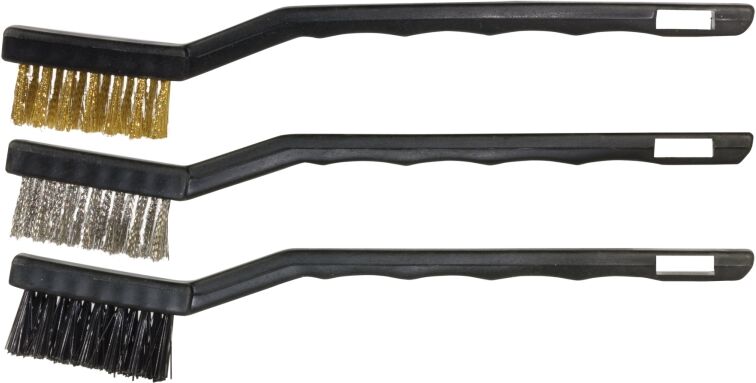 Swstahl Reinigungsbürsten-Satz Bürstenset, 3-Tlg. 93910l