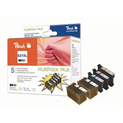 Peach, Druckerpatrone, 27XL Multipack (BK, C, M, Y)