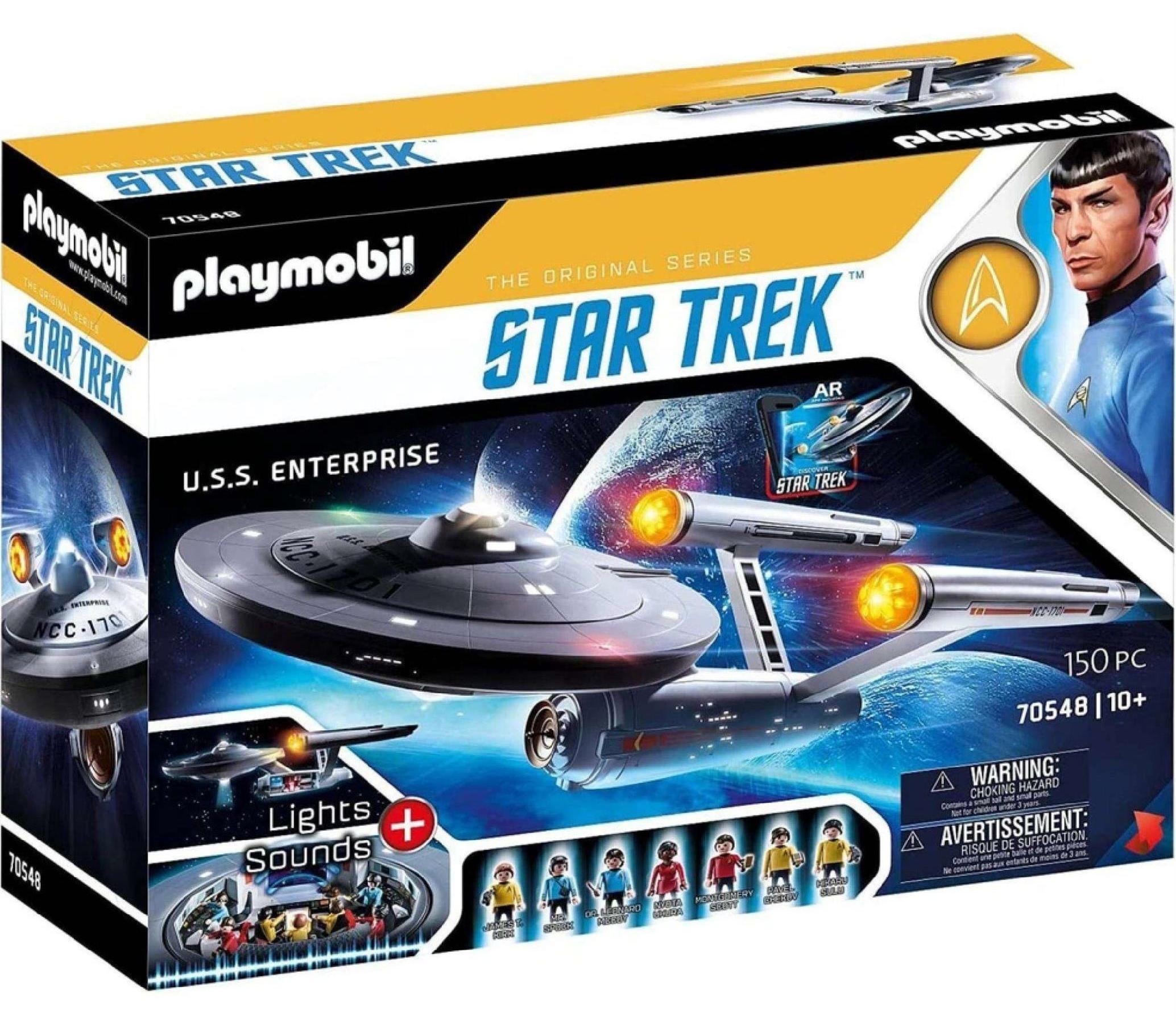 PLAYMOBIL Star Trek 70548, Aktion/Abenteuer, Star Trek, 10 Jahr(e), Mehrfarbig, Kunststoff