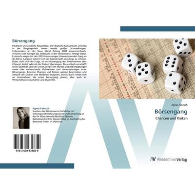 Börsengang, Taschenbuch von Agnes Fakesch, AV Akademikerverlag, 978-3-639-43485-9