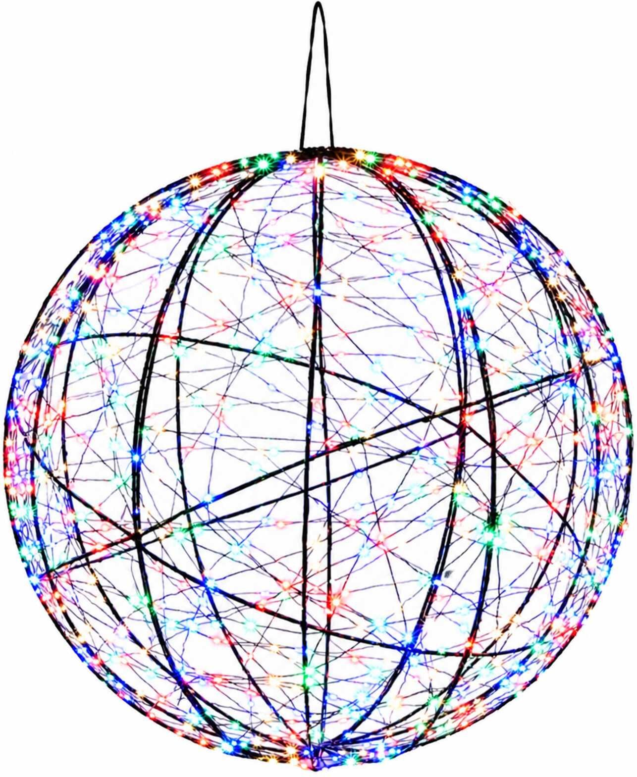 vidaXL Lumière de finial de Noël 500 LED Multicolore