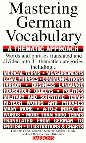 Veronika Schnorr - Mastering German Vocabulary (Mastering Vocabulary) - Preis vom 10.10.2026 11:48:34 h