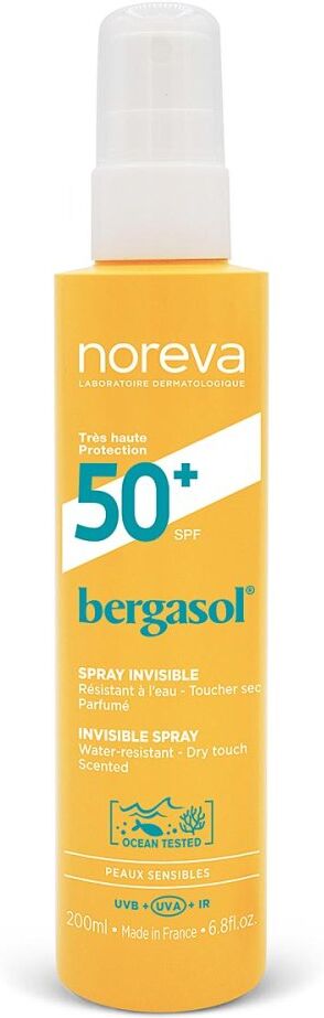 Noreva Bergasol unsichtbares Sonnenspray LSF 50+