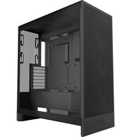 H7 Flow ( 2024 ) , Tower-Gehäuse schwarz, Tempered Glass