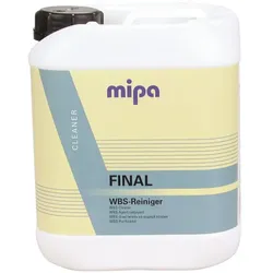 MIPA WBS Reiniger FINAL, lösemittelarmer Reiniger auf Wasserbasis 5Ltr.