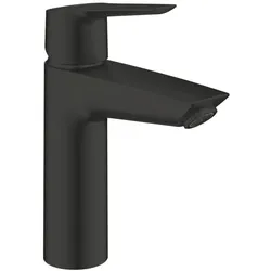 Grohe Start Waschtischarmatur 237462432 schwarz matt, Mittelstellung kalt