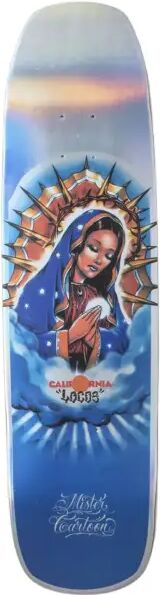 Skateboard Deck California Locos X Mister Cartoon Street (8.25" - Guadalupe)