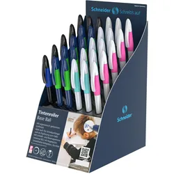 Schneider, Schreibstifte, Display Tintenroller Base Ball (30x)