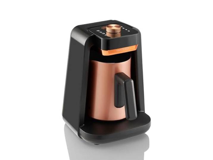 ARZUM OKKA RICH SPIN PRO TURKISH COFFEE MACHINE COPPER