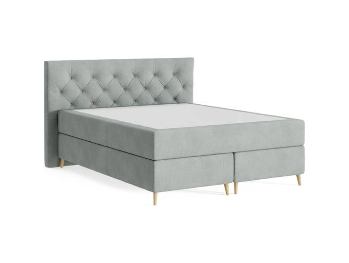 Boxspringbett Sørensen Wish - 193 Eucalyptus 160 x 200 cm - Möbel Konfigurator: Traummöbel individuell zusammenstellen