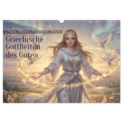 Griechische Gottheiten des Guten (Wandkalender 2027 DIN A3 quer), CALVENDO Monatskalender