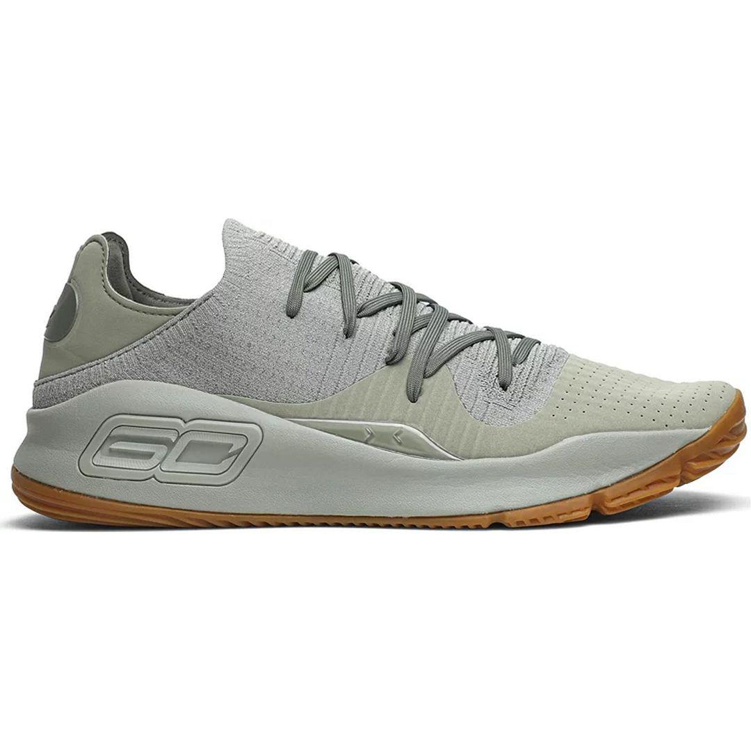 Under Armour Curry 4 Low Basketball Herren Green Trainer