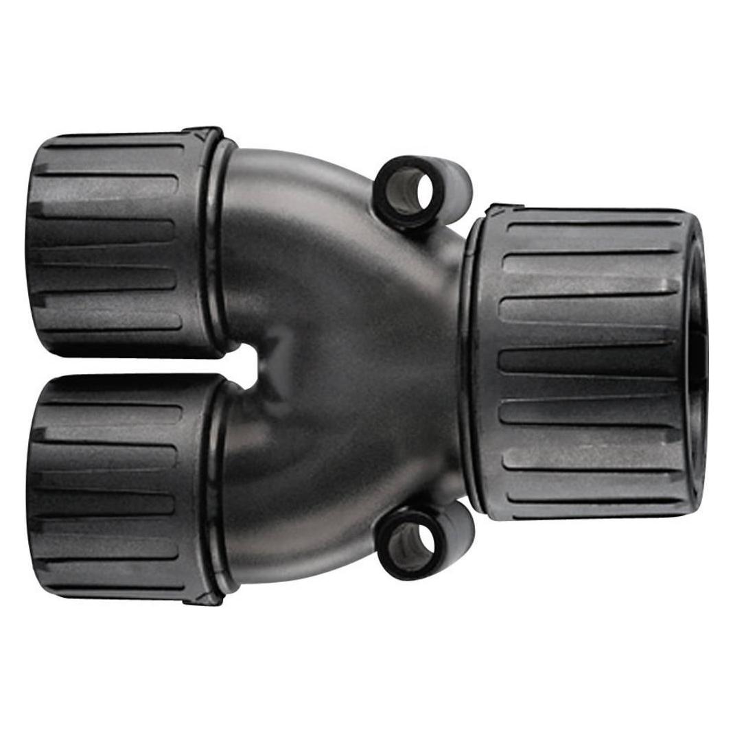 HellermannTyton 166-25803 HG28-Y21 Y-Verteiler Schwarz 28 mm, 21 mm, 21 mm 1 S (166-25803)