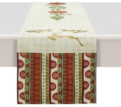 "Laural Home Simply Christmas Table Runner - 13"" x 72"""