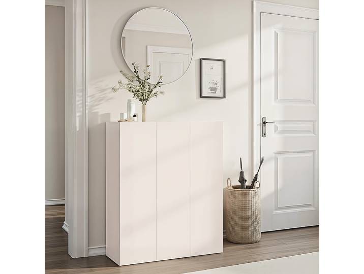 Commode à chaussures Rainbow 94cm Beige