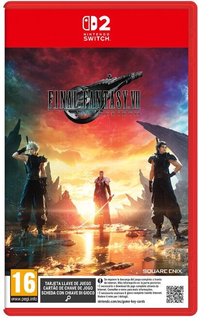 BANDAI/NAMCO JOGO SWITCH 2 FF VII REBIRTH DAY ONE