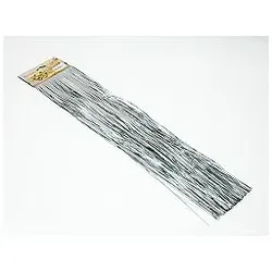 Lametta Girlande Silber Weihnachtsbaumschmuck Dekoration Feiertage Basteln