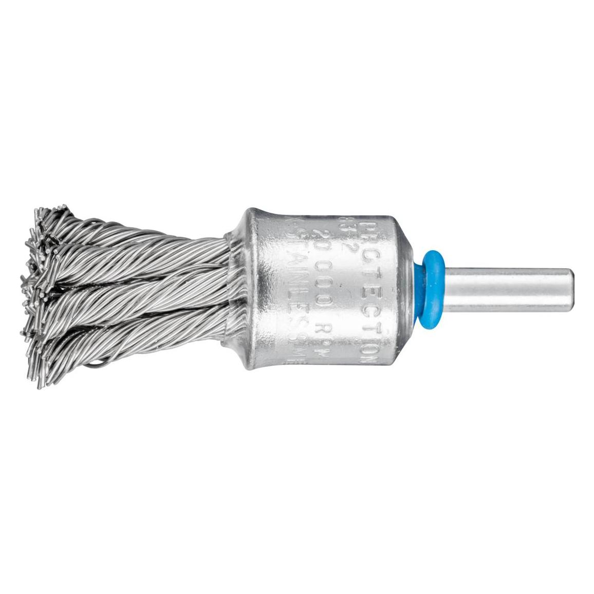 Pferd Pinselbürste mit Schaft. gezopft PBG 1919/6 INOX 0.60 VPE: 10 (PBG 1919/6 INOX 0,60)