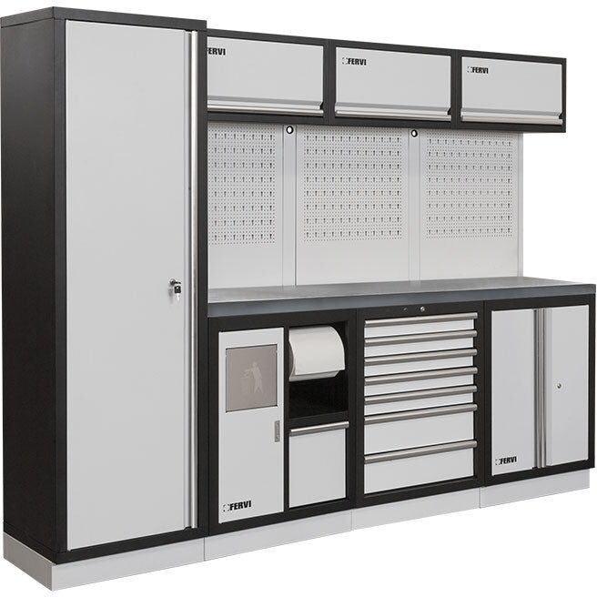 Fervi A008G Arredamento modulare professionale per officina