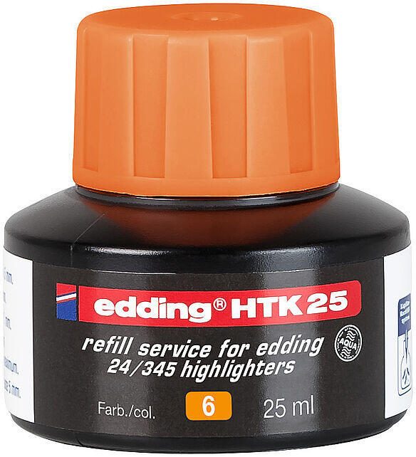 edding Nachfülltinte orange 4-HTK25006