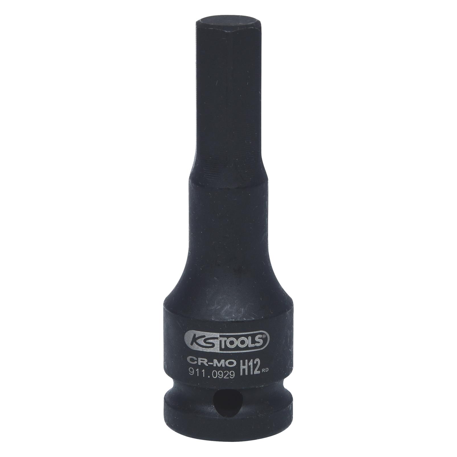 KS Tools 1/2" Kraft-Bit-Stecknuss (12 mm) (911.0929)