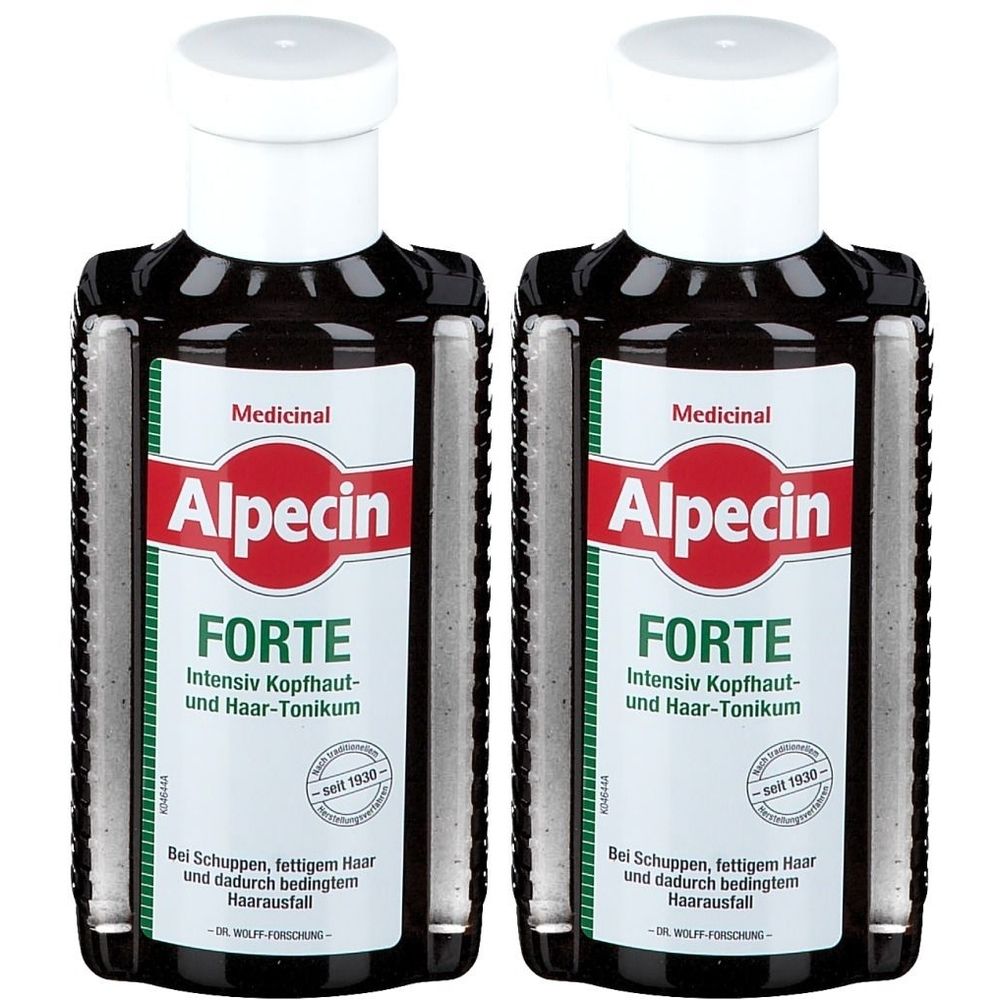Alpecin MED.Forte Intens.Kopfhaut-u.Haartonikum 2x 2x200 ml Lösung