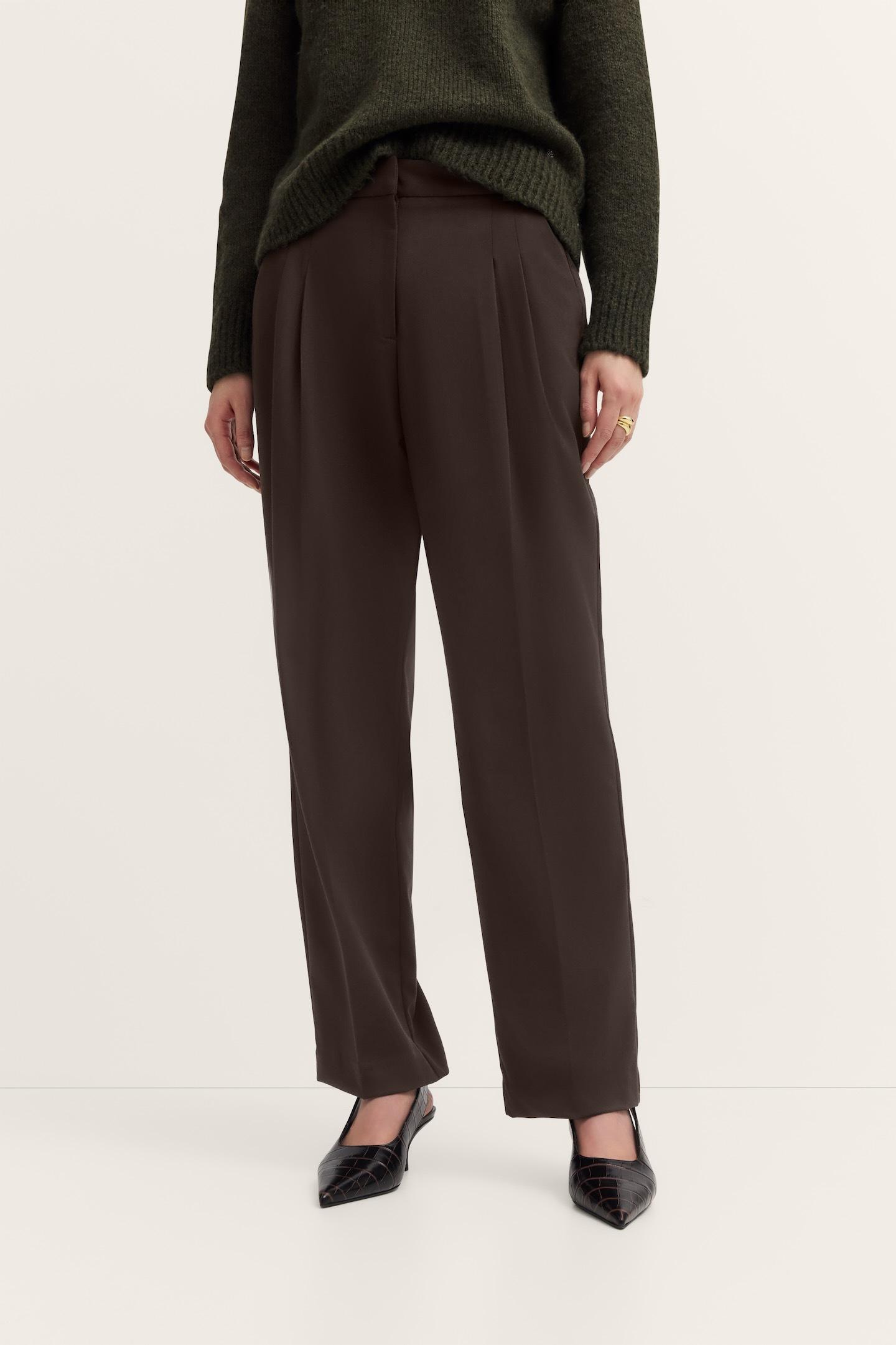 Bugatti Damen Freizeithose mit Bundfalte