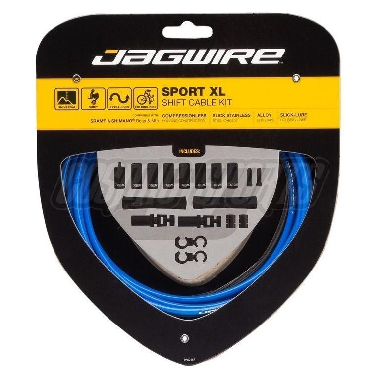 Jagwire Sport XL Schaltzugset (JA8138.BLU)