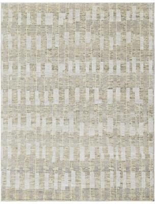 "Kalaty One-of-a-Kind Hand-Knotted Mosaic Echo Wool Rug - 8' x 9'9"""