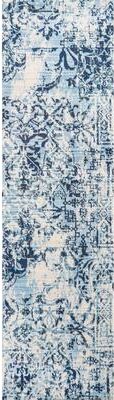 Alora Decor Swagger Ivory, Blue, and Black Persian-style Rug