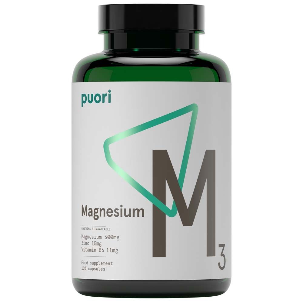 Puori M3 Magnesium Komplex Kapseln 120 St