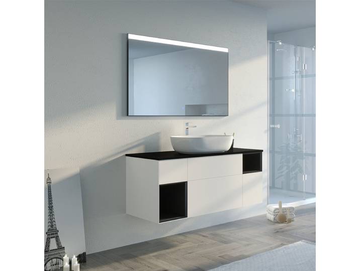 Meubles salle de bain SORIANO B Blanc