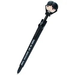 BlueSky Kugelschreiber Wednesday - Fidget Pen inkl. Sammelfigur, Schreibfarbe: schwarz