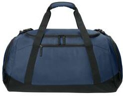 Sport-Tek BST505 Large Rec Duffel in True Navy Blue size OSFA   Polyester