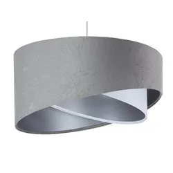 HÄNGELEUCHTE Grau 50/23 cm