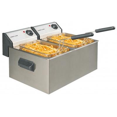 Elektro-Fritteuse von Neumärker : 2x 5 Liter