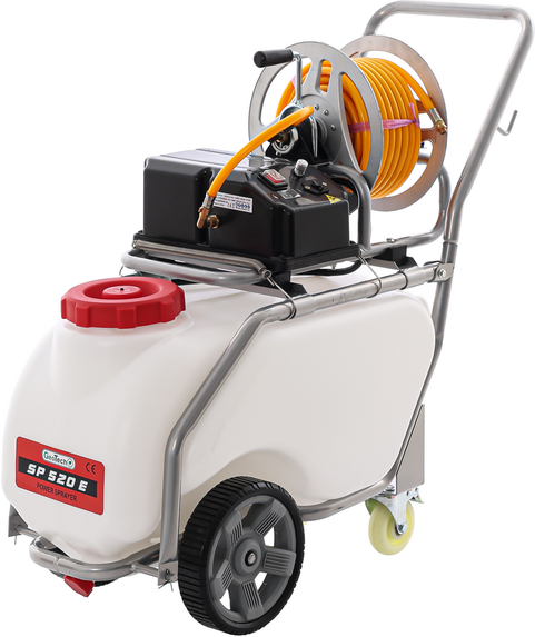 GeoTech SP 520 E - Pompe de pulvérisation électrique à batterie sur chariot - 50 L