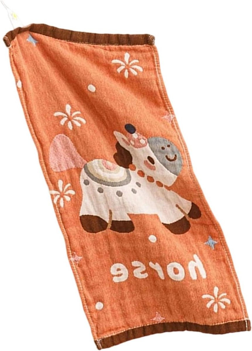 Zachte katoenen baby washandjes in verschillende kleuren, 25 x 50 cm