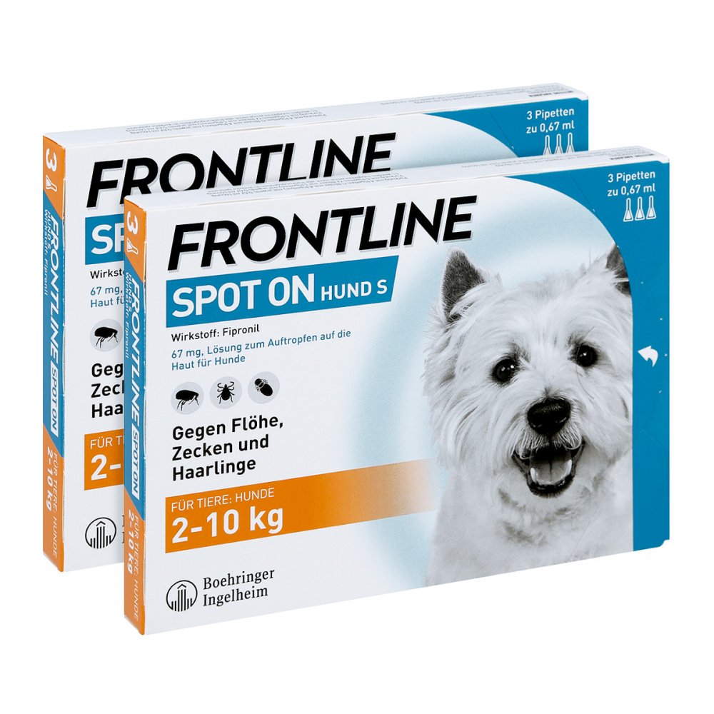 Boehringer Ingelheim VETMEDICA GmbH FRONTLINE SPOT ON Hund S 08101008