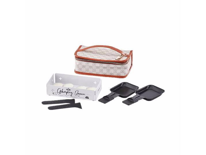 Trisa Kerzen-Raclette Journey Deluxe – Raclette Ofen/Raclette Grill – weiss