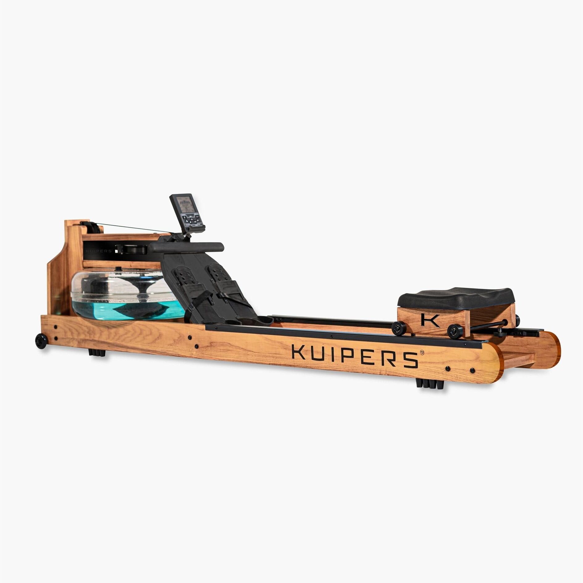 Rudergerät "Kuipers Aqua Rower", braun (grau), RudergeräteB:57cm H:53cm L:211cm, Rudergerät, Holzart: Eiche (Vereinigte Staaten), B:57cm H:53cm L:211cm grau Einheitsgröße